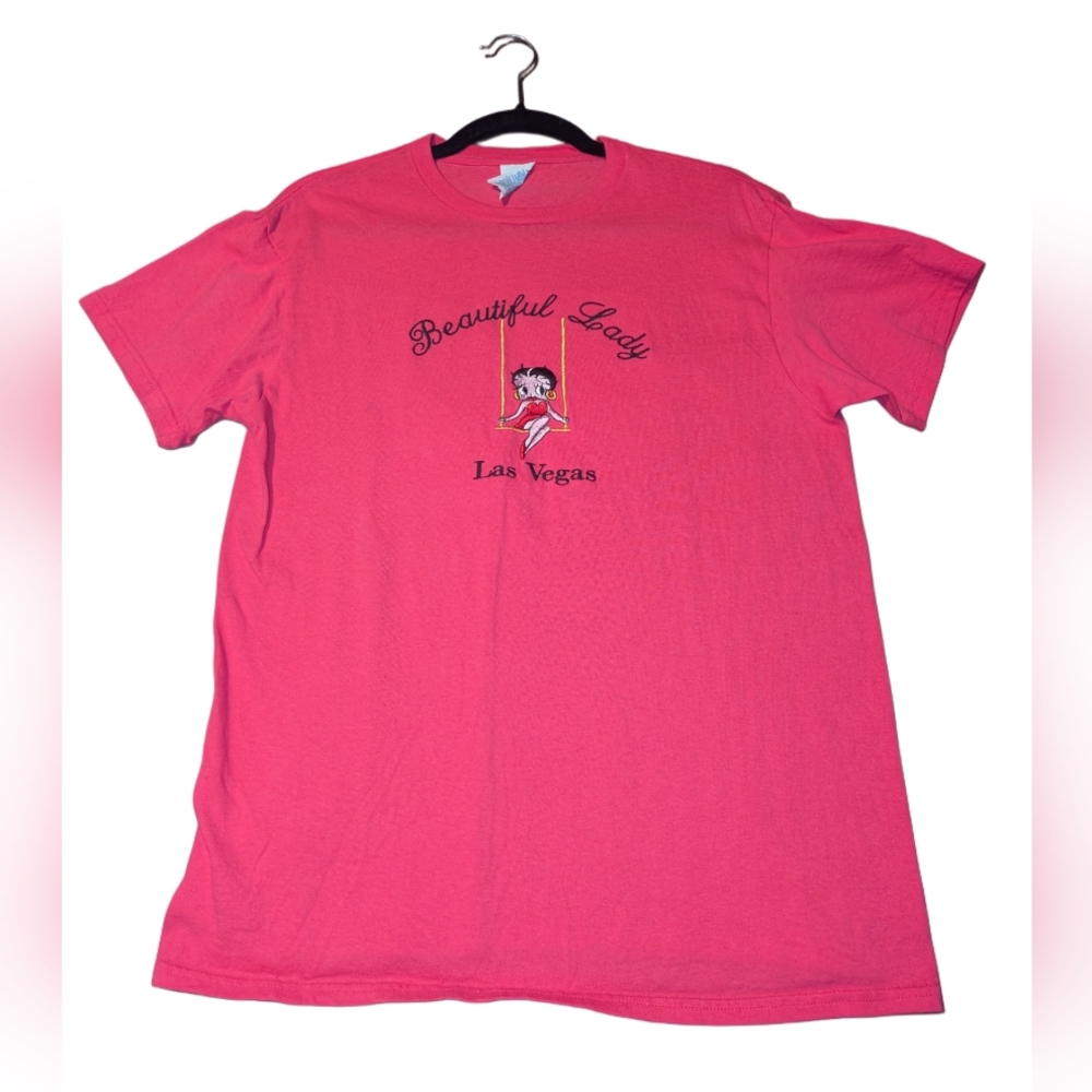 Delta Pink Beautiful Lady Las Vegas Tee